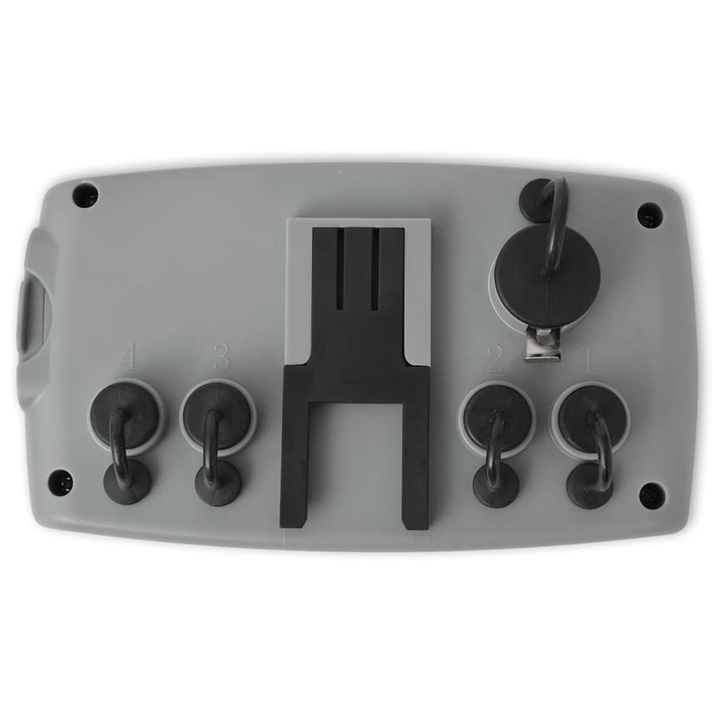 42352 vidaXL Timer automat de irigare cu 4 stații 3 V