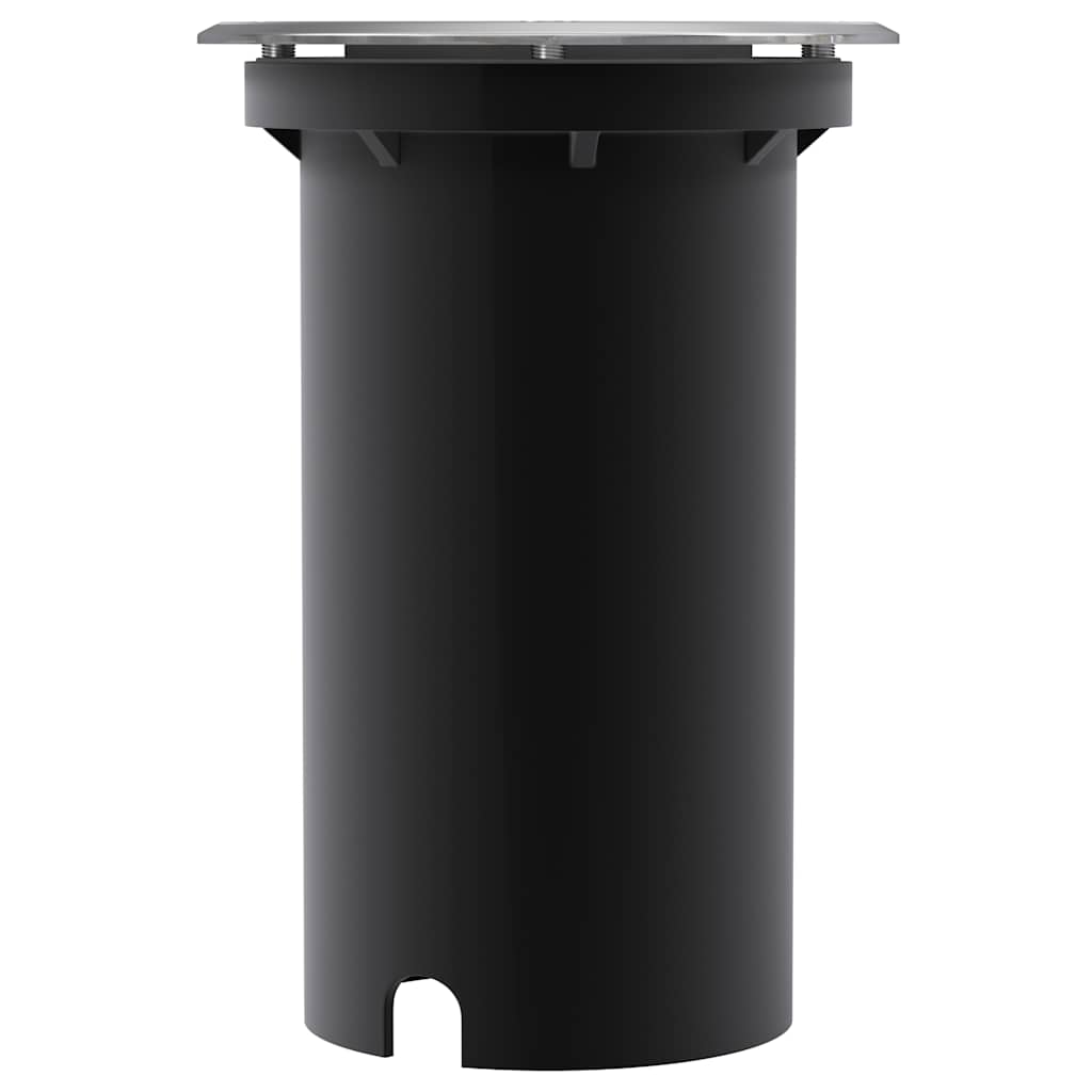 Corpuri de iluminat LED pentru sol, exterior, rotunde, 3 buc.