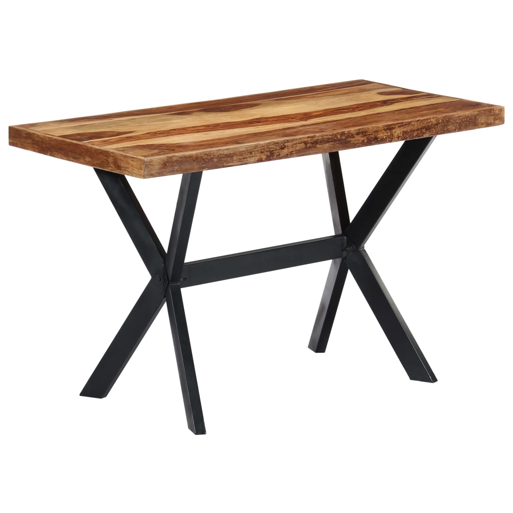 Masă de bucătărie 120x60x75 cm lemn masiv de acacia