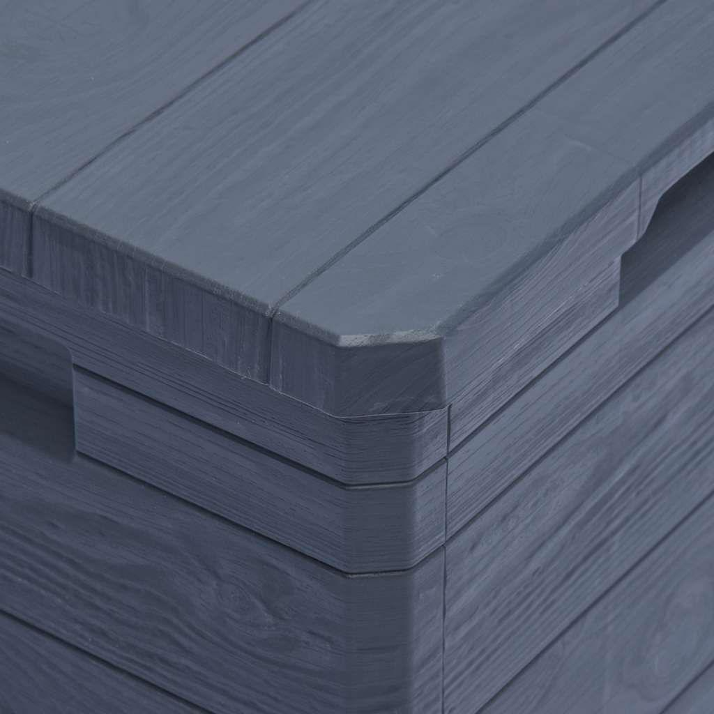 Ladă de depozitare pentru grădină, antracit, 90 L