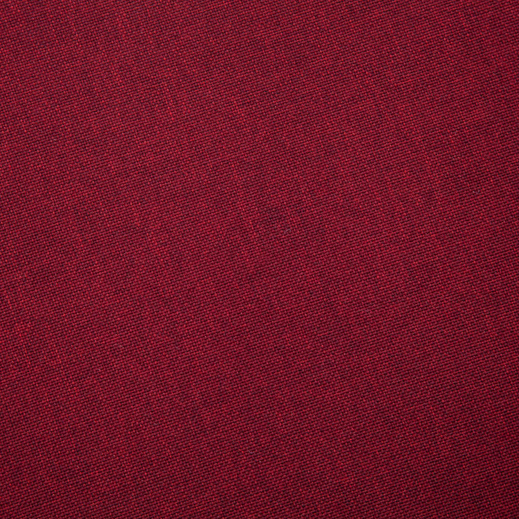 Canapea cu 2 locuri, roșu, material textil