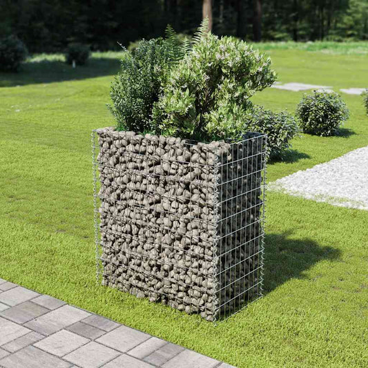 Strat înălțat gabion, 90x50x100 cm, oțel galvanizat