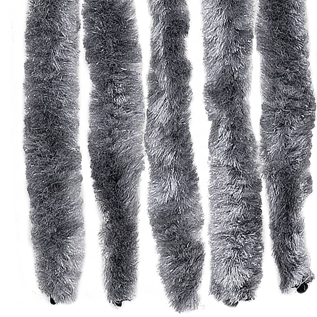 Perdea pentru insecte, argintiu, 56x185 cm, Chenille