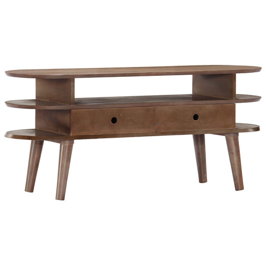 Comodă TV, 110x35x50 cm, lemn masiv de acacia