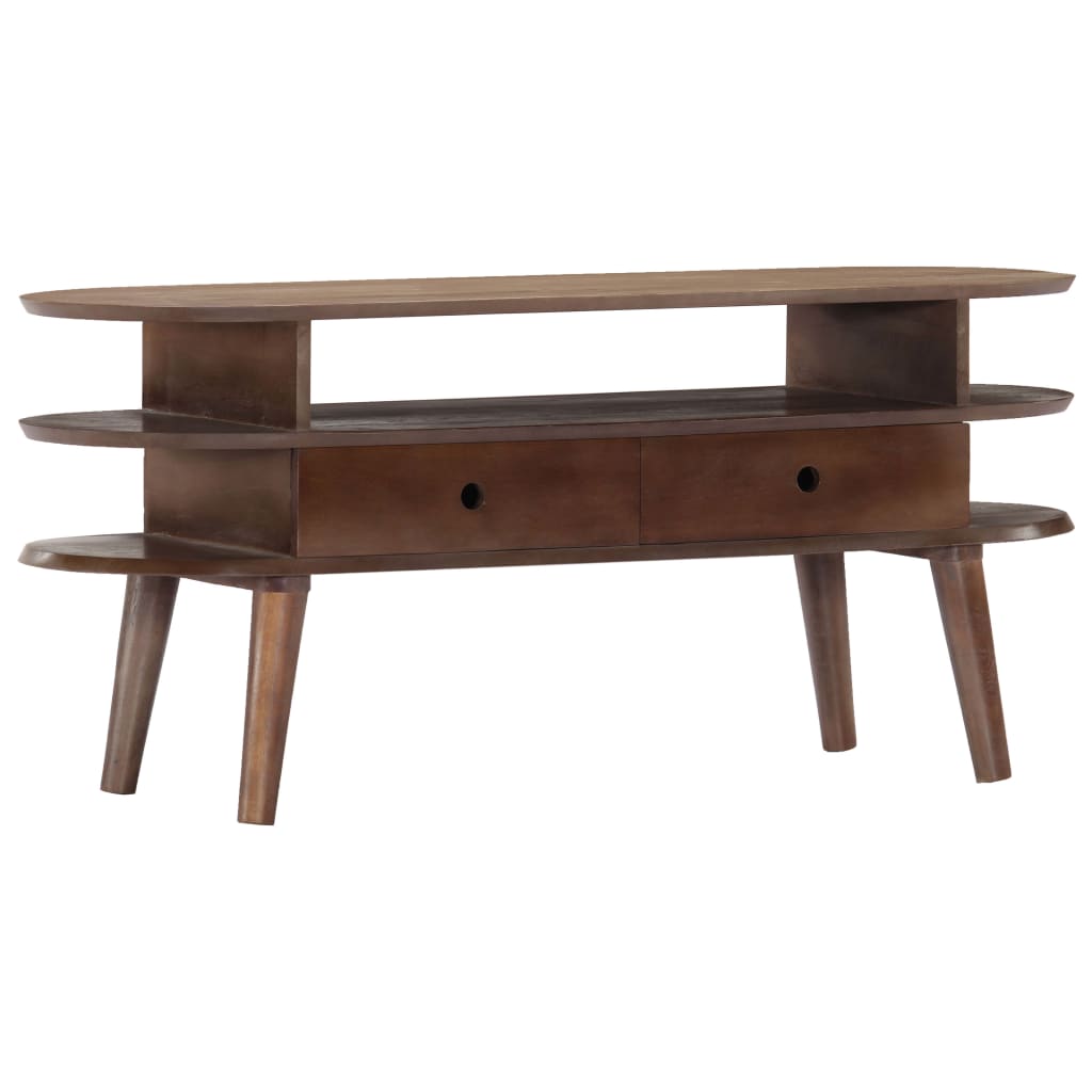 Comodă TV, 110x35x50 cm, lemn masiv de acacia
