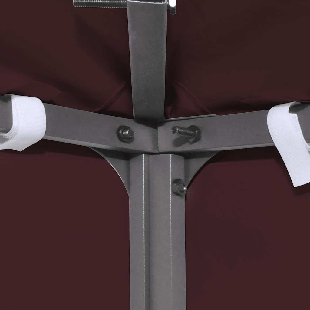 Acoperiș pentru pavilion, 310 g/m², roșu bordo, 3 x 3 m