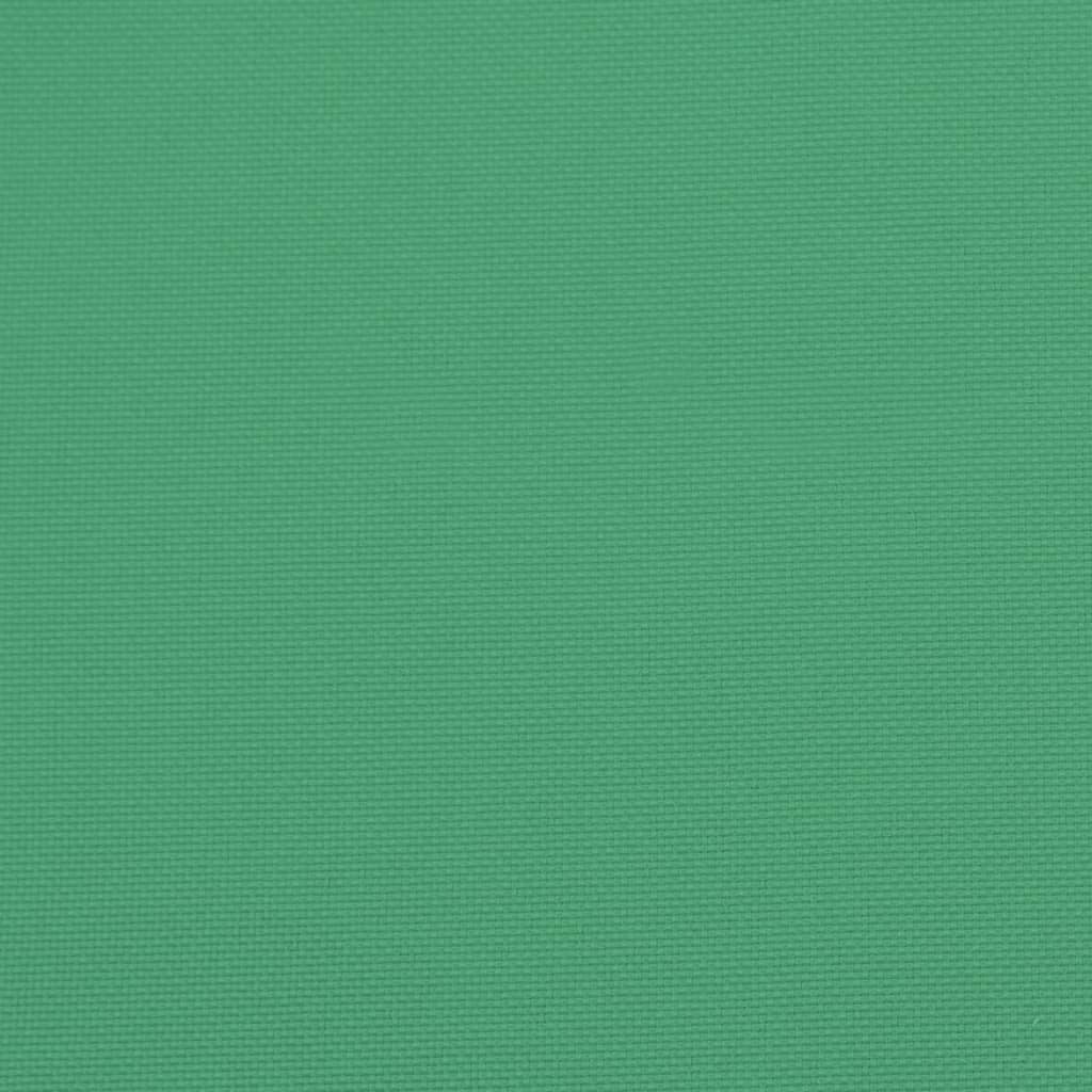 Perne cu spătar mic, 2 buc. verde 100x50x3 cm textil oxford