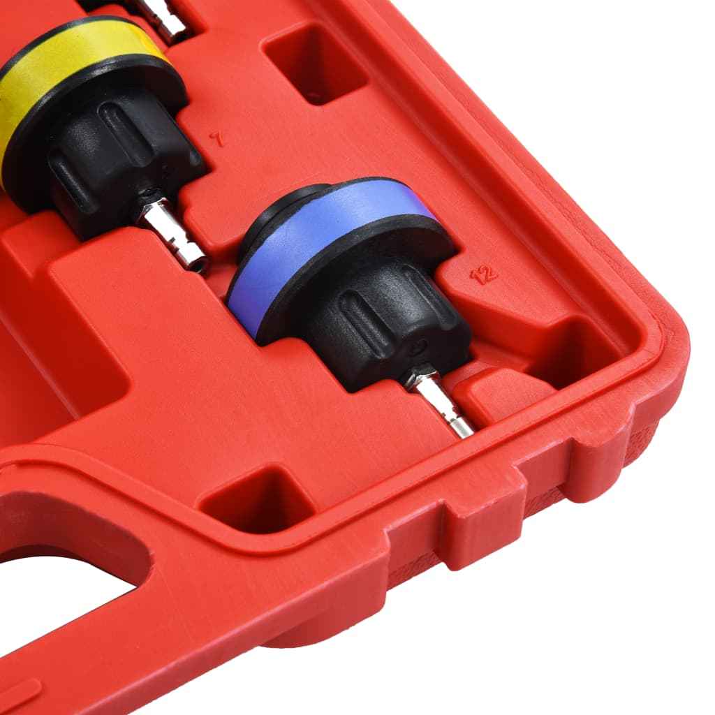Set testare presiune radiator și sistem de răcire, 14 piese