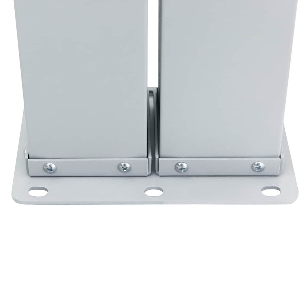 Copertină laterală retractabilă, maro, 140 x 1000 cm