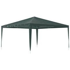 Cort de petrecere profesional, verde, 4 x 4 m, 90 g/m²