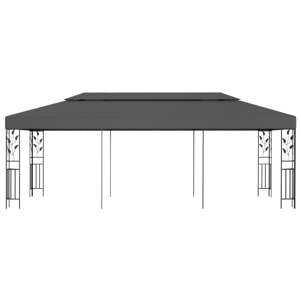 Pavilion, antracit, 3 x 6 m