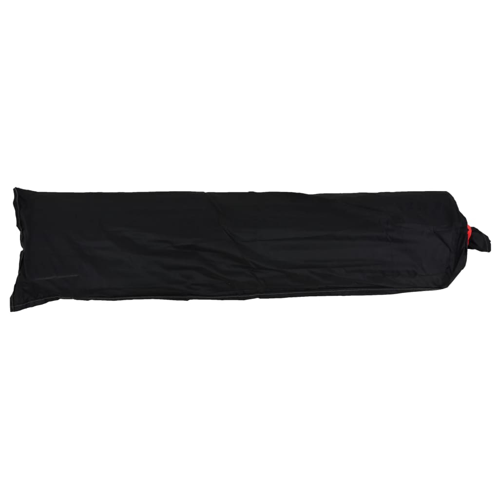 Cort petrecere cu LED, 4 pereți laterali, galben, 3,6x3,6x2,3 m