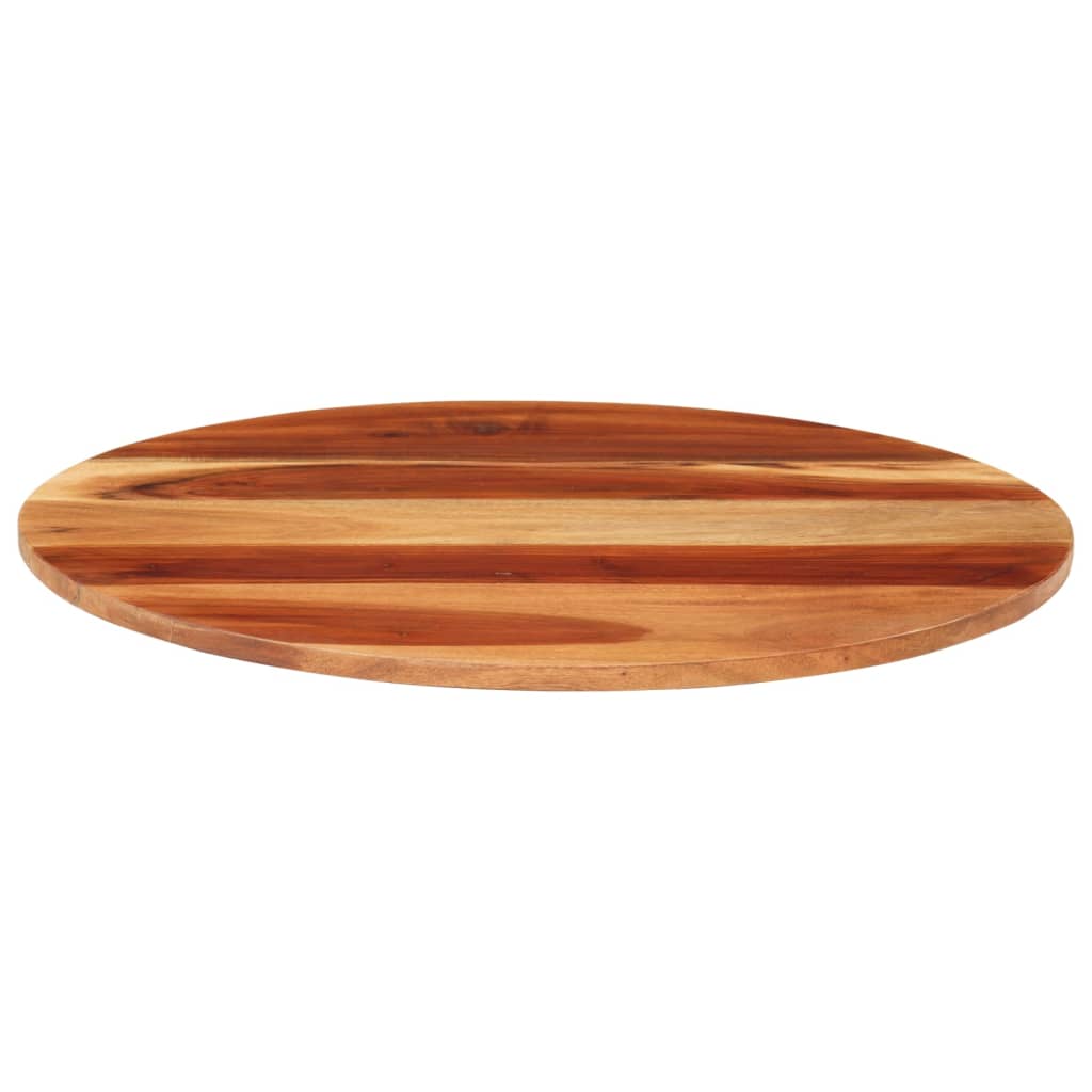 Blat de masă rotund, 60 cm, 15-16 mm, lemn masiv de acacia