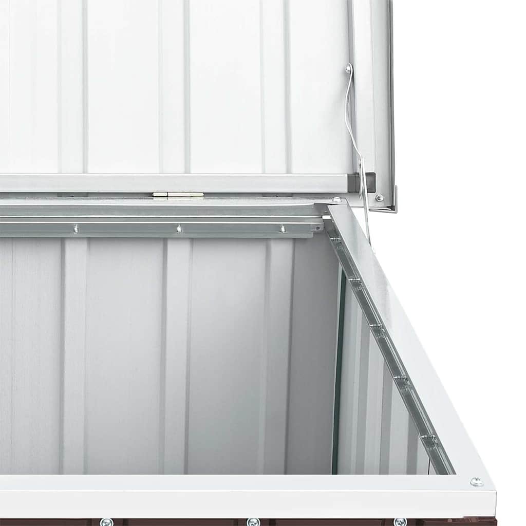 Ladă de grădină, maro, 109x67x65 cm