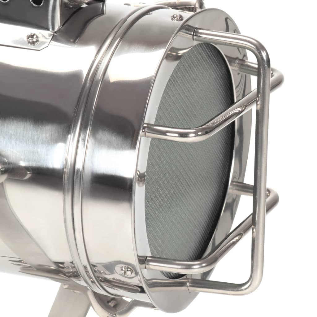 Lampă de podea cu trepied, 69 cm, negru, lemn masiv de mango