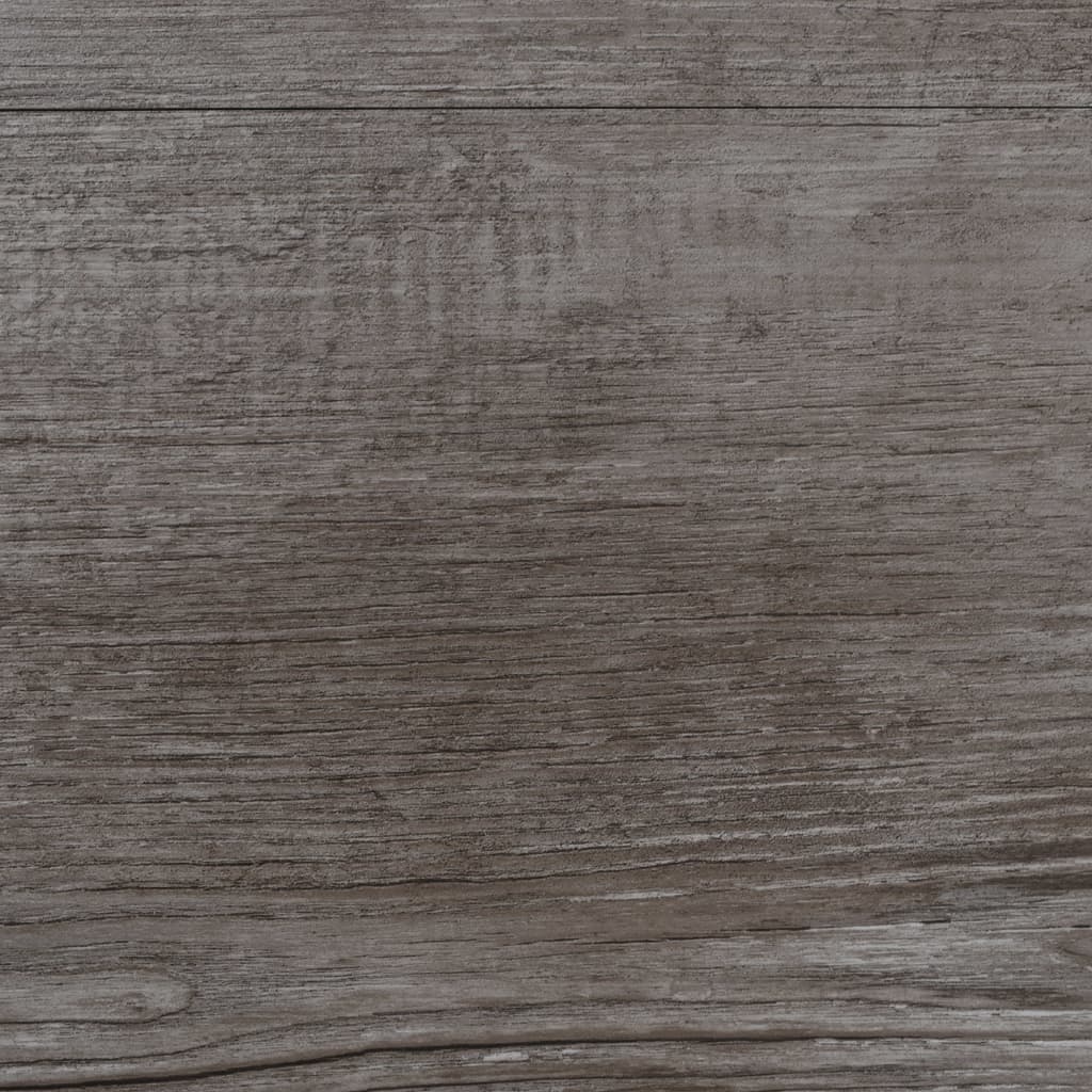Plăci de pardoseală, lemn maro mat, 5,26 m², 2 mm, PVC