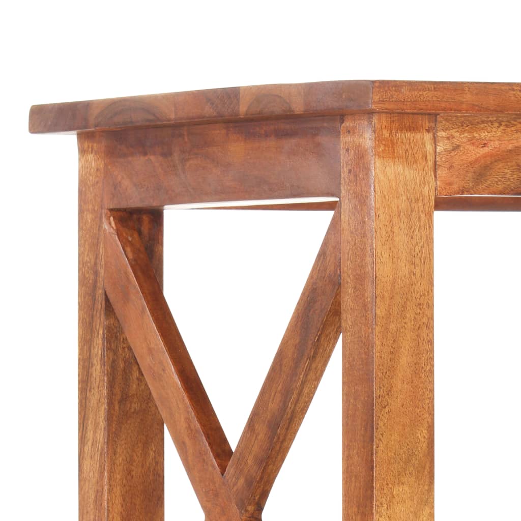 Bibliotecă, 60x30x160 cm lemn masiv acaciacu finisaj tip miere