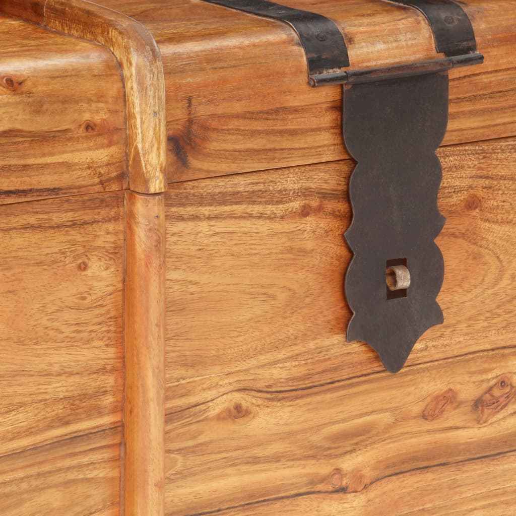 Cufăr de depozitare, 90 x 40 x 40 cm, lemn masiv de acacia