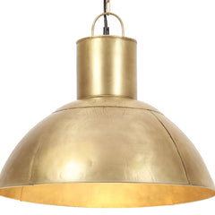 Lampă suspendată, 25 W, culoare alamă, rotund, 48 cm, E27