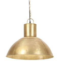 Lampă suspendată, 25 W, culoare alamă, rotund, 48 cm, E27