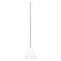 Lampă suspendată, 25 W, alb, rotund, 28,5 cm, E27