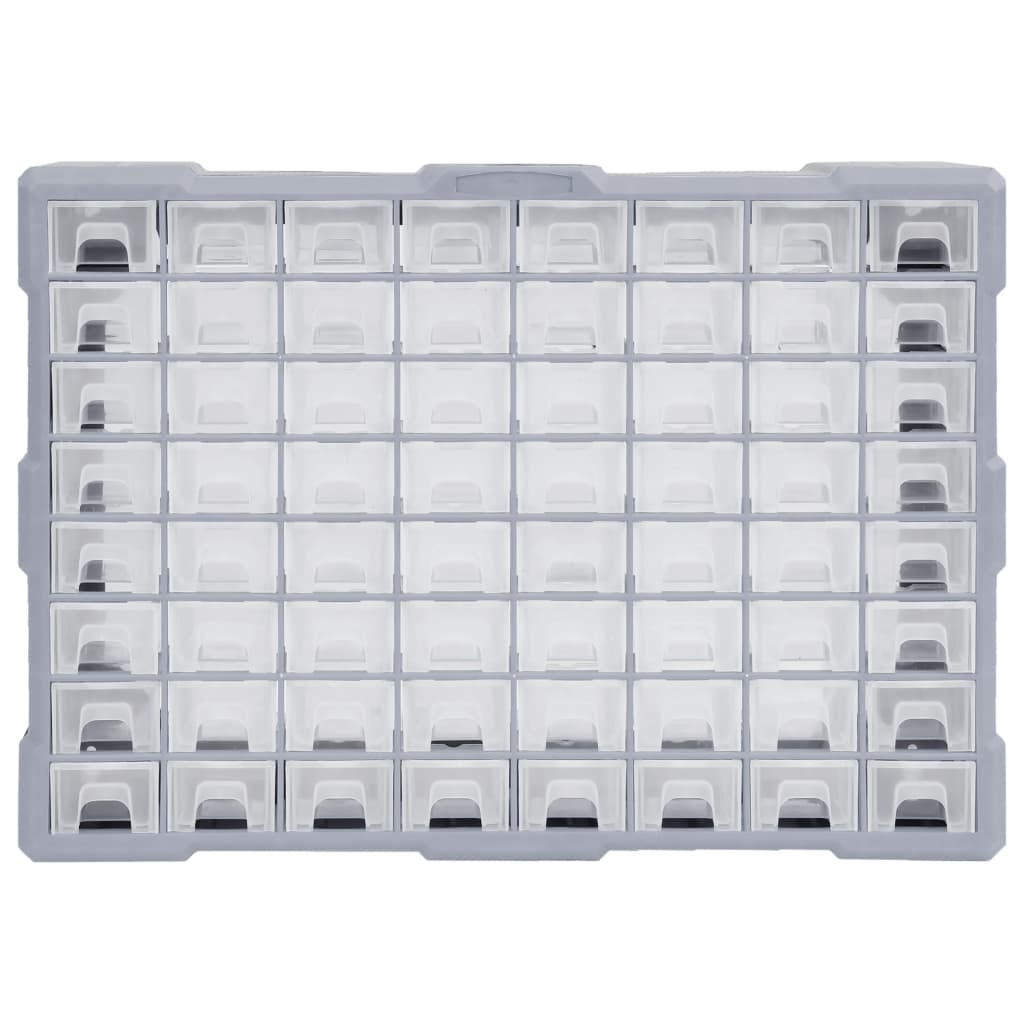 Organizator cu 64 de sertare, 52 x 16 x 37,5 cm