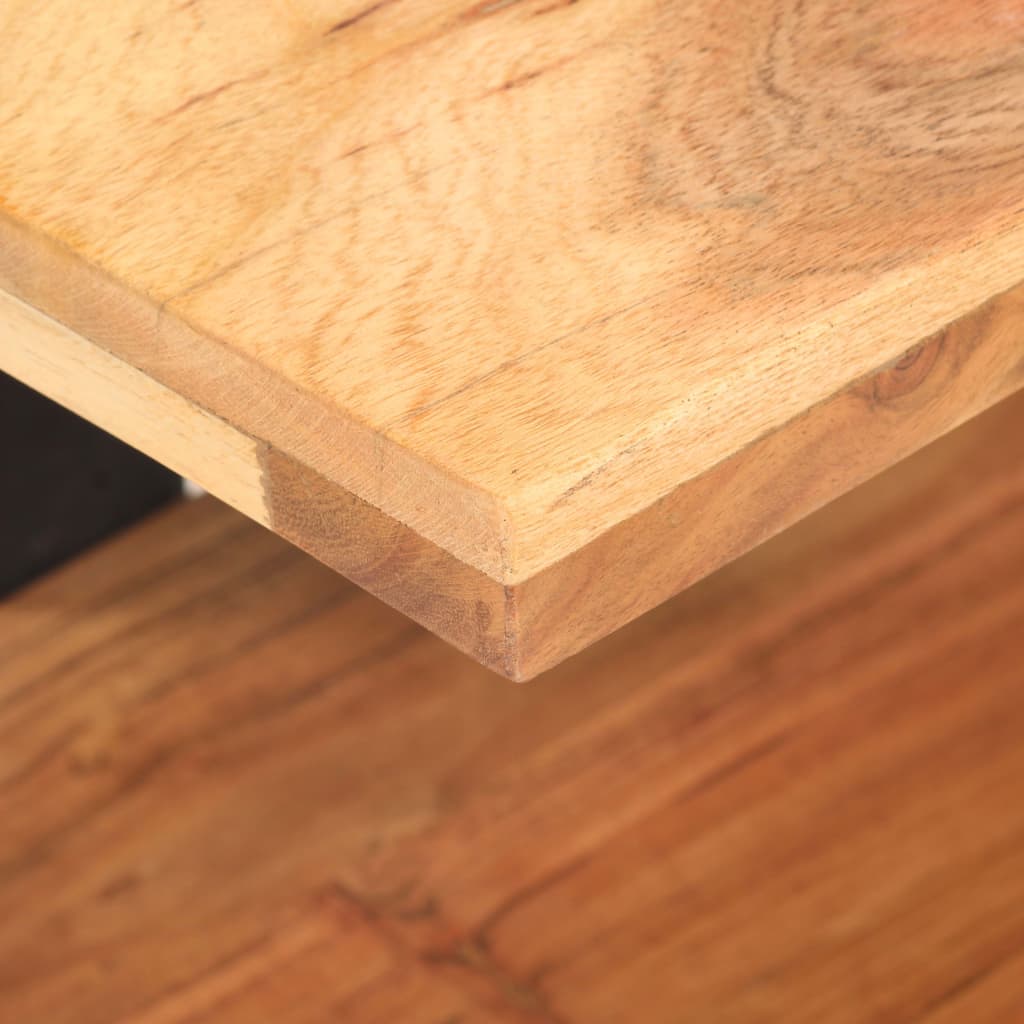 Noptieră, 50 x 40 x 40 cm, lemn masiv de acacia