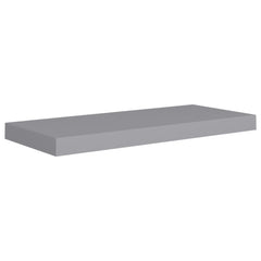 Rafturi de perete, 4 buc., gri, 60 x 23,5 x 3,8 cm, MDF