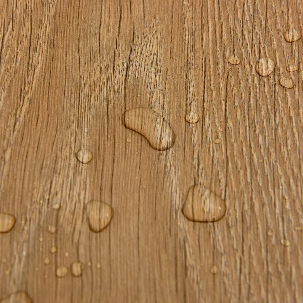 Plăci de pardoseală autoadezive, 55 buc., maro, PVC, 5,11 m²