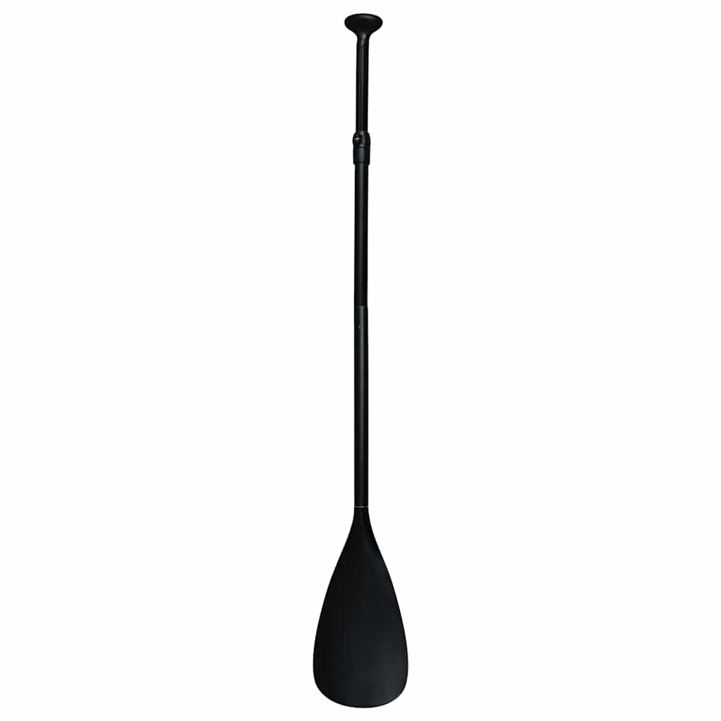 Set de placă SUP gonflabilă, negru, 305x76x15 cm