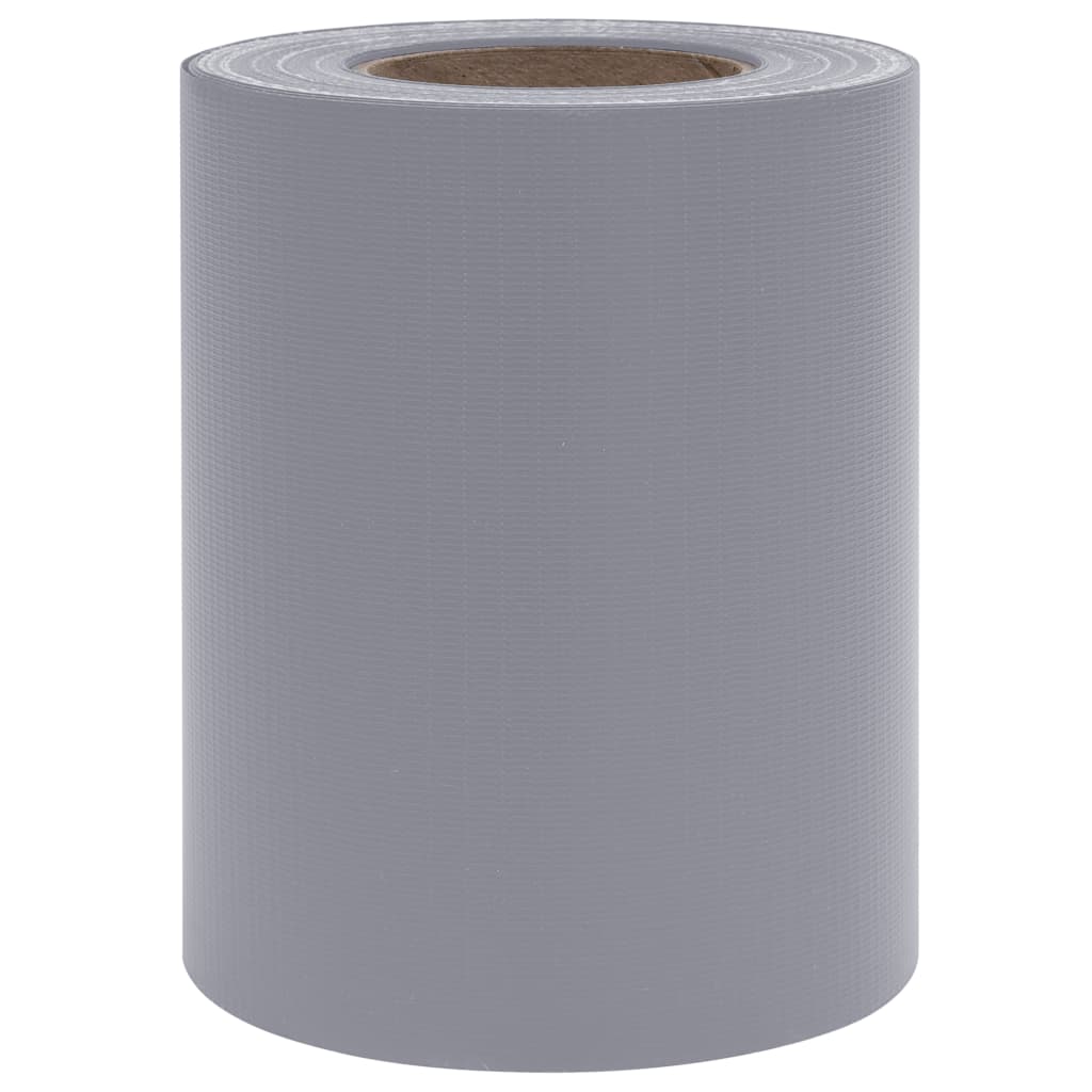 Panouri intimitate grădină, 4 buc., gri deschis, 35x0,19 m, PVC