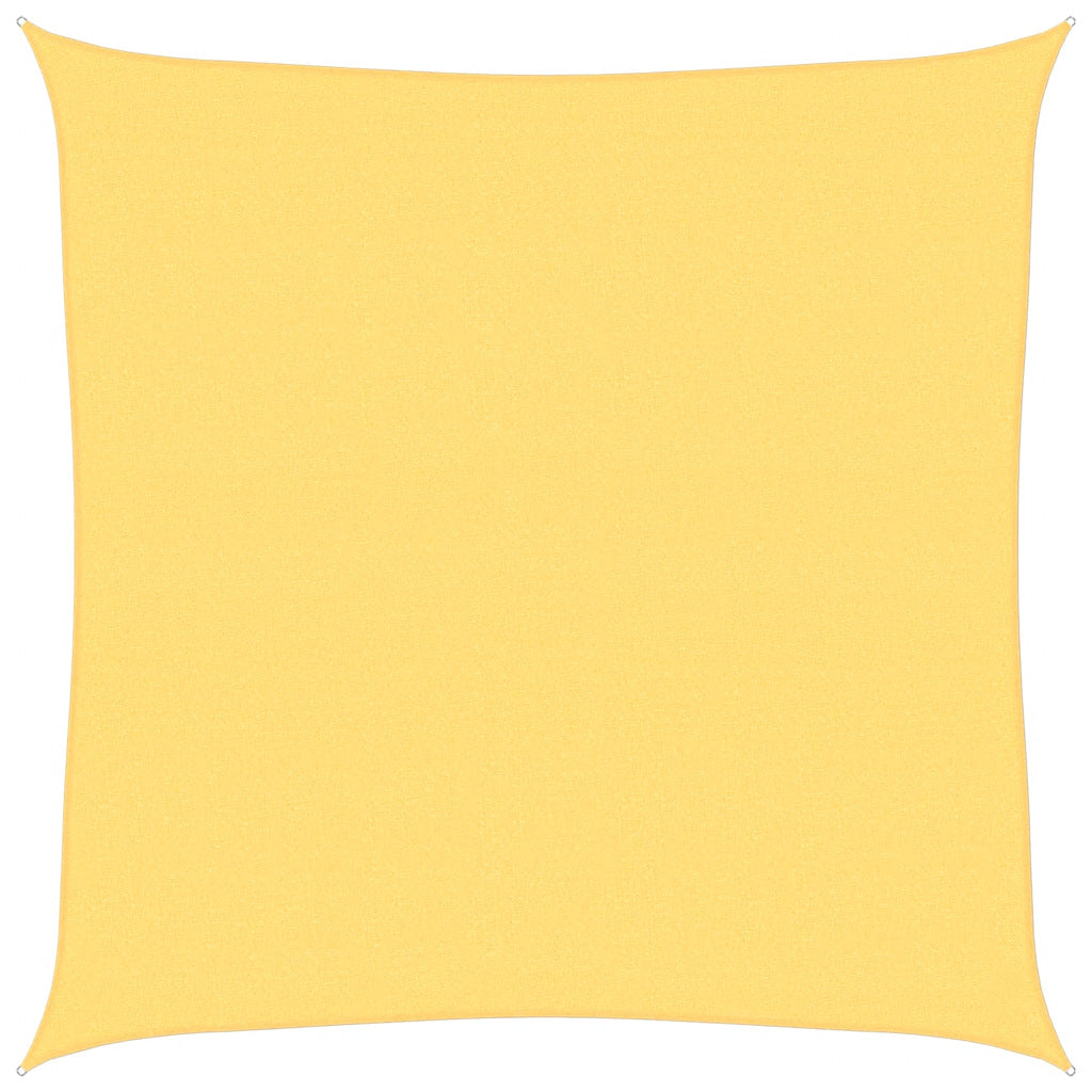 Pânză parasolar, bej, 4x4 m, HDPE, 160 g/m²