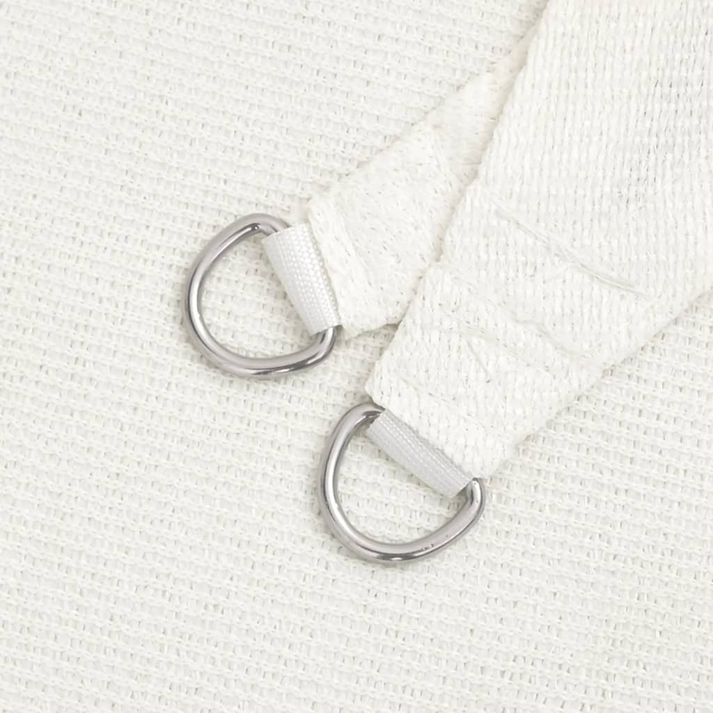 Pânză parasolar, alb, 4 x 4 m, HDPE, 160 g/m²