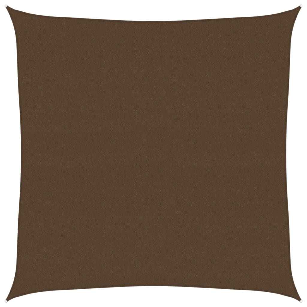 Pânză parasolar, maro, 4 x 4 m, 160 g / m², HDPE