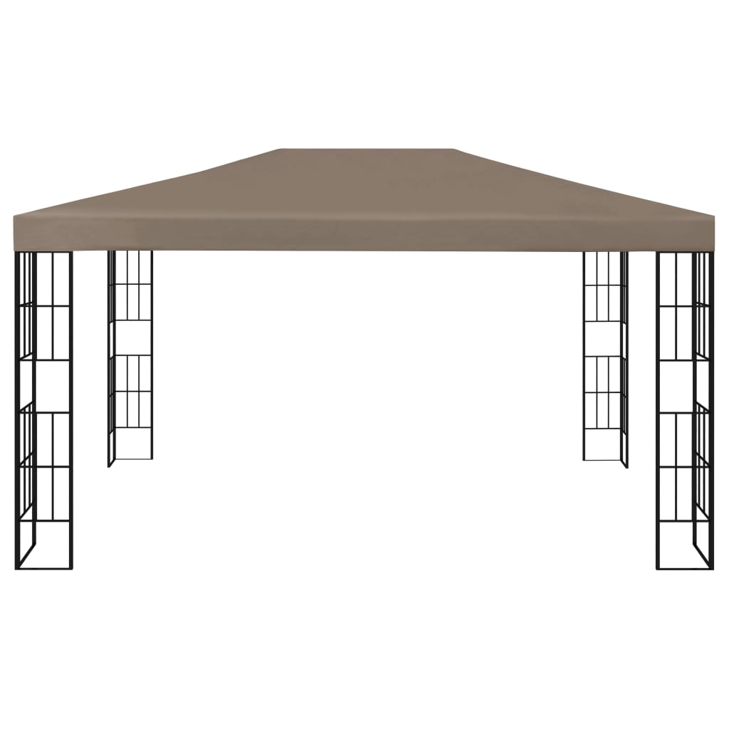 Pavilion, gri taupe, 4 x 3 m