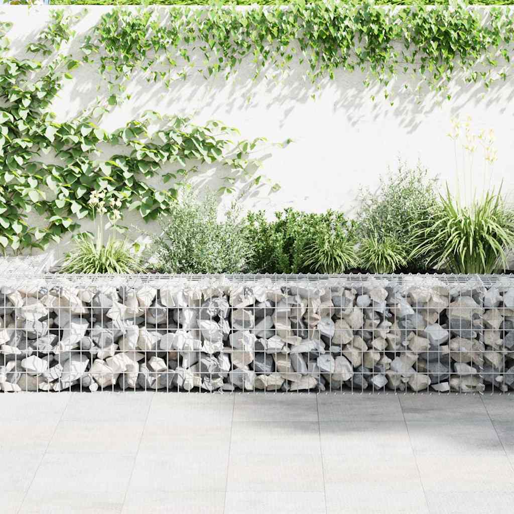 Perete gabion cu capace, 900 x 30 x 50 cm, oțel galvanizat
