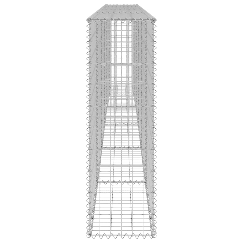 Perete gabion cu capace, 300 x 30 x 100 cm, oțel galvanizat