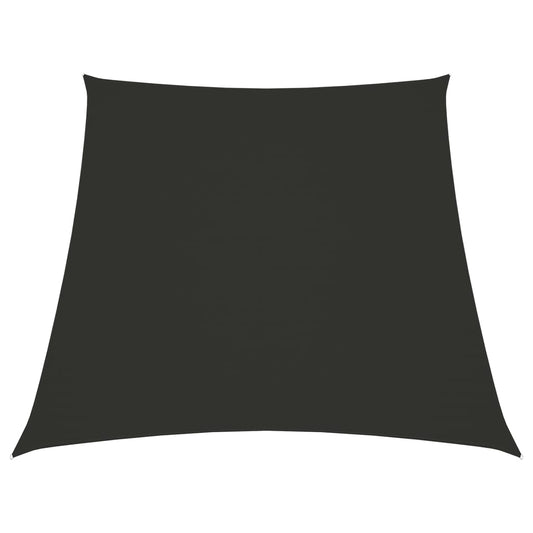 Parasolar, antracit, 2/4x3 m, țesătură oxford, trapez