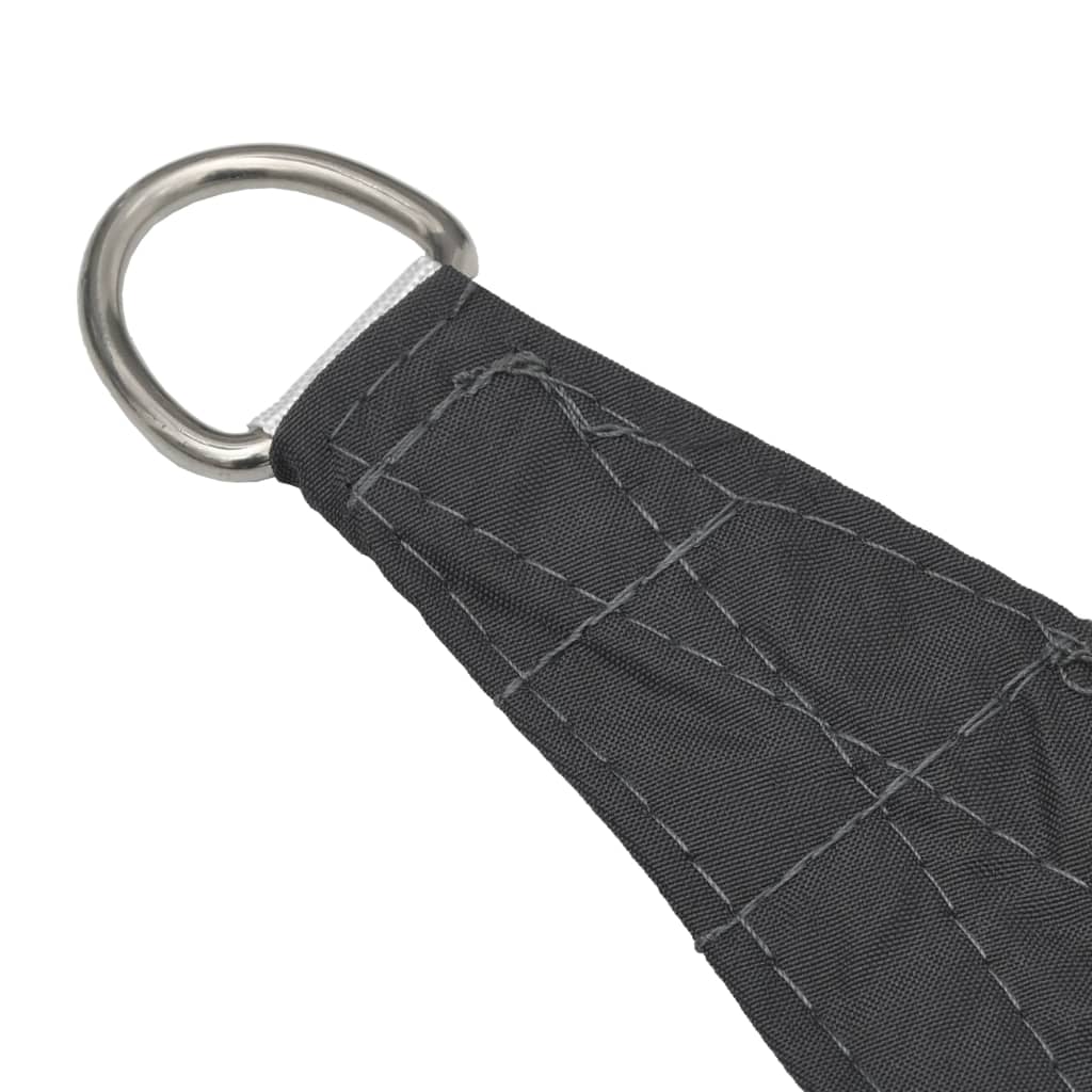 Parasolar, antracit, 2/4x3 m, țesătură oxford, trapez