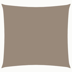 Pânză parasolar, gri taupe, 2x2 m, țesătură oxford, pătrat