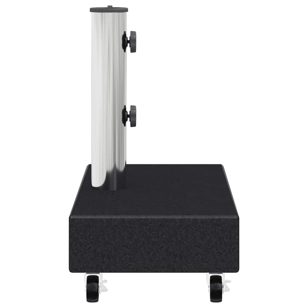 Suport pentru umbrelă, negru, 45x25x8 cm, granit