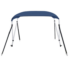 Parasolar barcă Bimini cu 2 arcuri, bleumarin, 180x130x110 cm