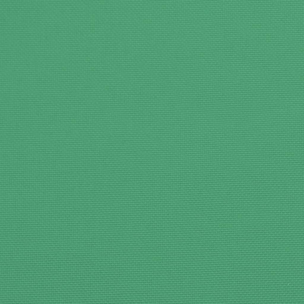 Pernă de paleți, verde, 50x50x12 cm, material textil