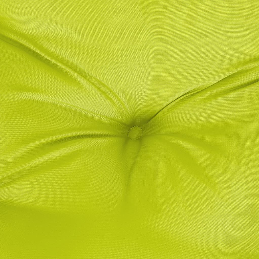 Pernă de paleți, verde aprins, 70x40x12 cm, material textil