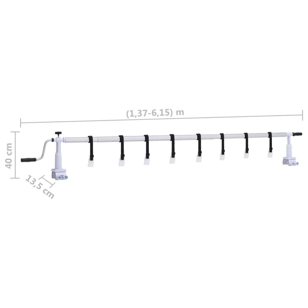 Derulator de prelată de piscină cu bază din plastic