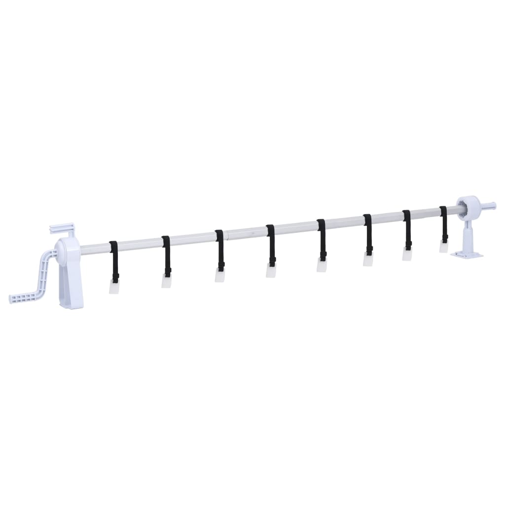 Derulator de prelată pentru piscină cu bază din plastic