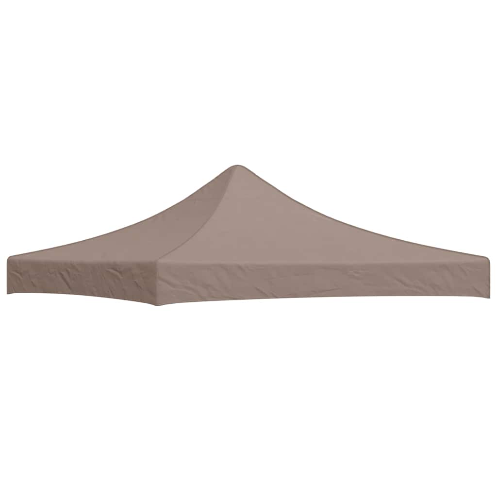 Acoperiș pentru cort de petrecere, gri taupe, 3x3 m, 270 g/m²