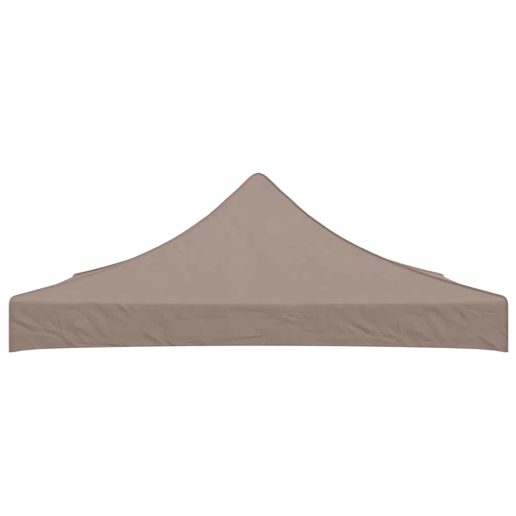 Acoperiș pentru cort de petrecere, gri taupe, 3x3 m, 270 g/m²