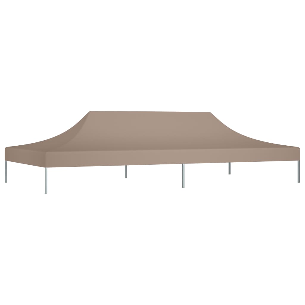 Acoperiș pentru cort de petrecere, gri taupe, 6 x 3 m, 270 g/m²