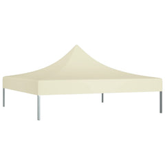 Acoperiș pentru cort de petrecere, crem, 2 x 2 m, 270 g/m²